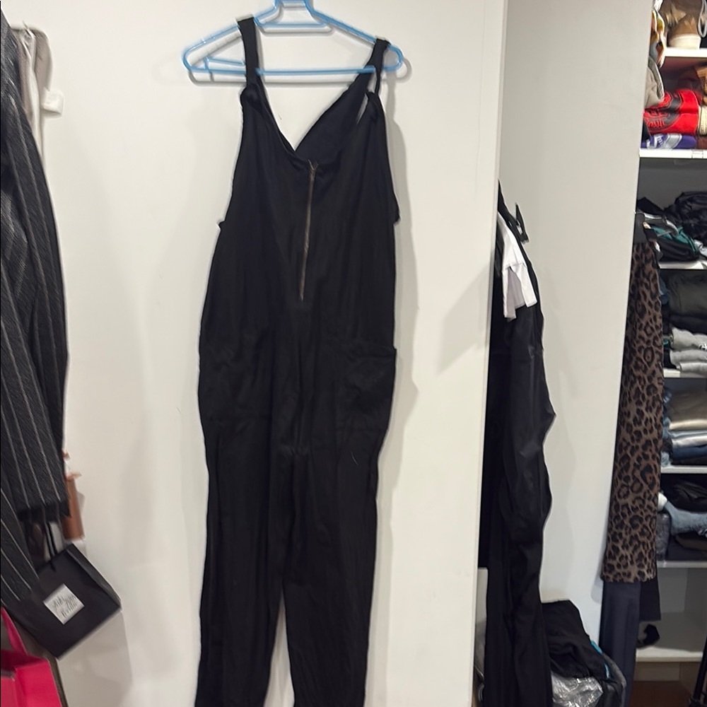 Black Women's Jumpsuit with pockets